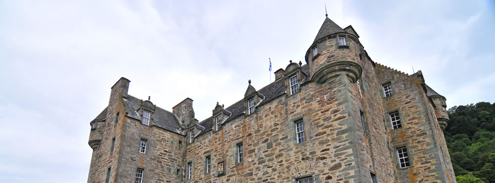 Castle Menzies viewed from the South