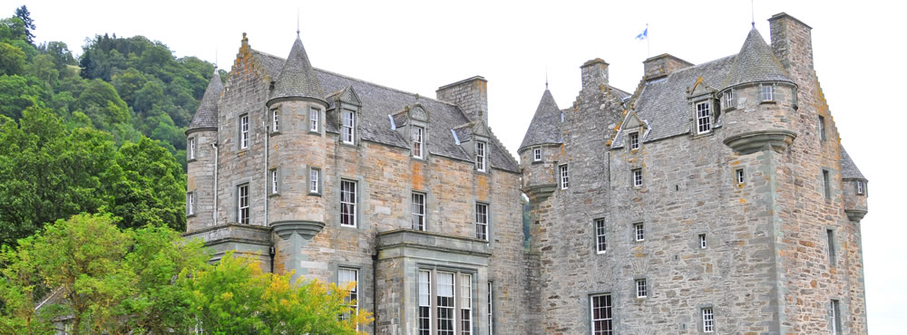 Castle Menzies from the South West