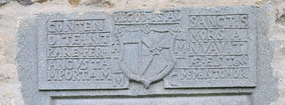 Lintel inscription - the Old Kirk of Weem