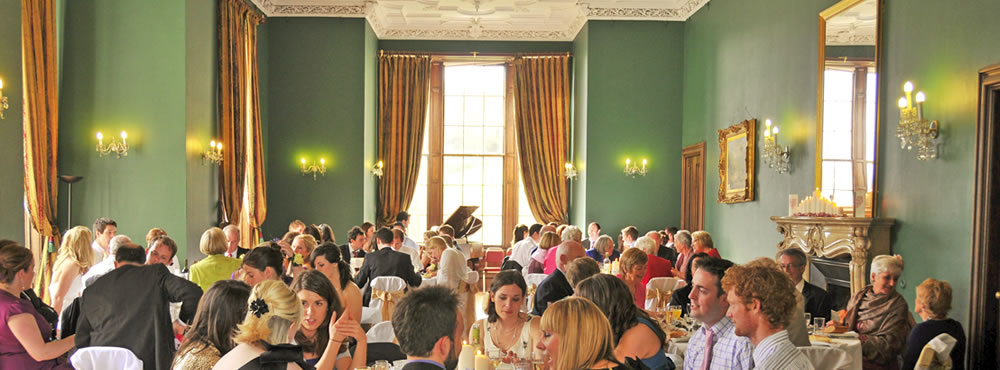 A Castle Menzies wedding - Meal in the Dewar Room